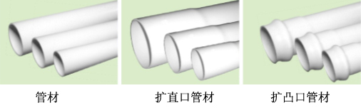 联塑PVC-U排水管（直管、扩直口管、扩凸口管）